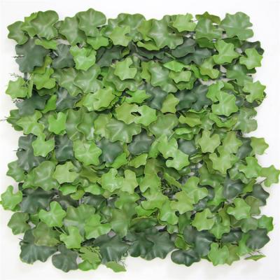 China Hot Selling Environmentally Friendly Malus Grass Wall Fake Plastic Leaf Lawn Artificial Plant For Home Decoration for sale