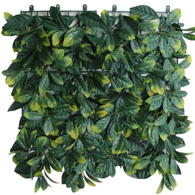 China Superior non-toxic artificial grass wall decor plastic wall decor simulation green plants wall decor simulation plastic green plants for sale