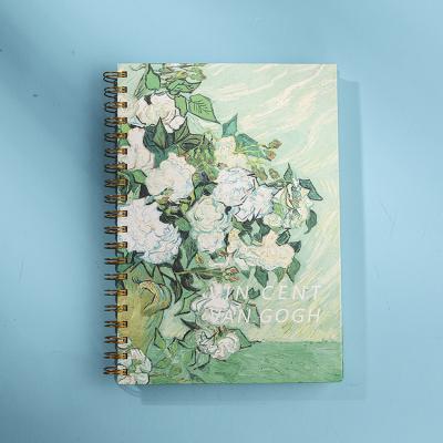 China Spiral A4 A5 Size Diary Note Book Hardcover Planners Notebooks Custom 2022 2023 Spiral Journal Notebook for sale