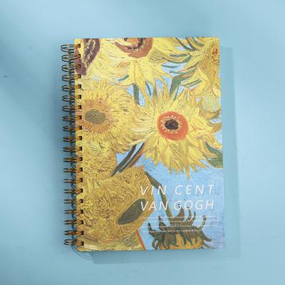 China Spiral Personalized Binding Lined Grid Printing Office School Writing A4 Spiral Notebook for sale