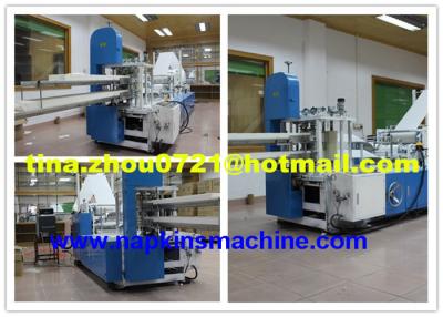 China 380V 50HZ 1 / 8 Fold Dispenser Napkin Printer Machine for sale