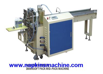 China 8 Packs / Min 2mm Width Diaper Packaging Machine / Tissue Paper Packaging Machine for sale