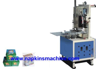 China Semi Automatic Facial Tissue Packing Machine /  Carton Box Packing Machine for sale