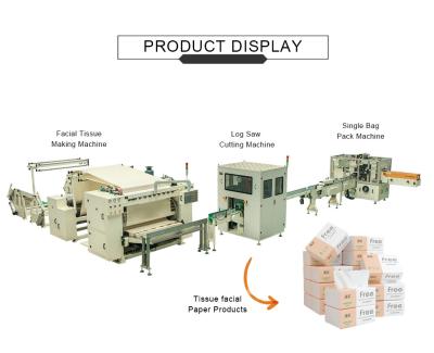 China Pneumatic Counting Interfolded Facial Tissue Folding Machine N Fold for sale