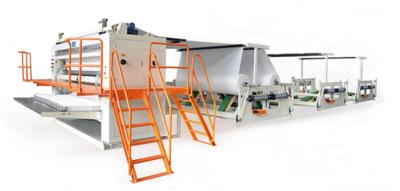 China 5.5kw 1260mm Width Tissue Paper Folding Machine 3000kg 3HP for sale