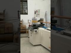 toilet paper machine with band saw and semi auto packing machine multi rolls