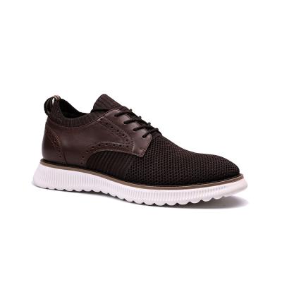 China Fashion Trend Luxury Brand Stylish Men Dress Leather Sneakers Shoes With Custom Logo for sale