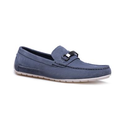 China Fashion Trend Summer Suede Leather Men Workout Shoes Loafers High Quality Loafers for sale