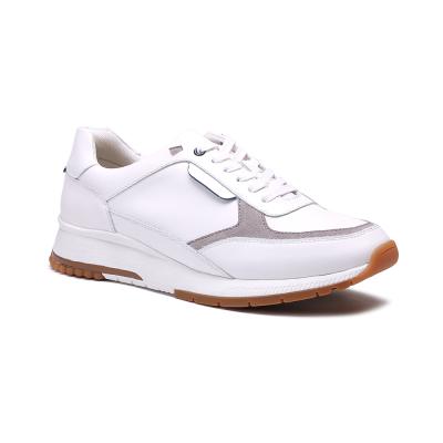 China China Fashion Trend Brand Wholesale Mens Sneakers Breathable White Leather Shoes for sale