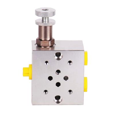 China Hydraulic Manifold Block LL12-215 Single Pressure Regulating Manifold Block For Hydraulic for sale