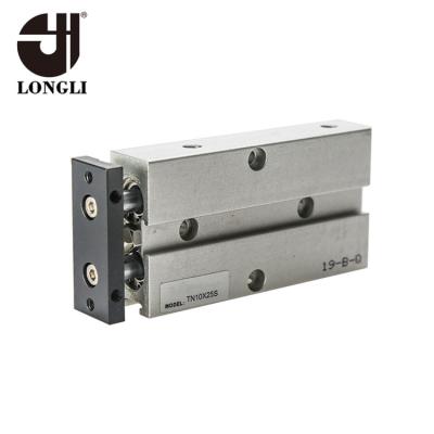 China Double Action Alloy TN25 Twin Shaft Pneumatic Air Magnetic Cylinder for sale