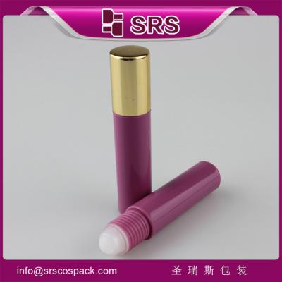 China 10ml PP Plastic Roll On Bottle Cylindrical Shaped For Perfume for sale