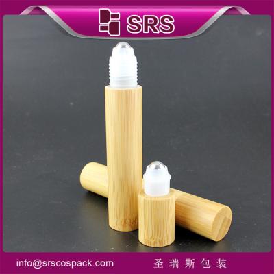 China made in chian material bamboo 15mlbamboo roll on bottle for sale