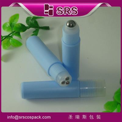 China cosmetic packaging 10ml press roll on bottle for sale