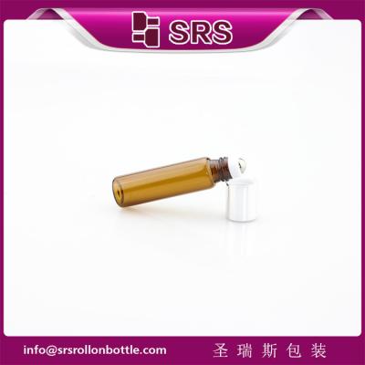 China SRS new product High Quality No Leakage Empty roll on glass bottle for sale