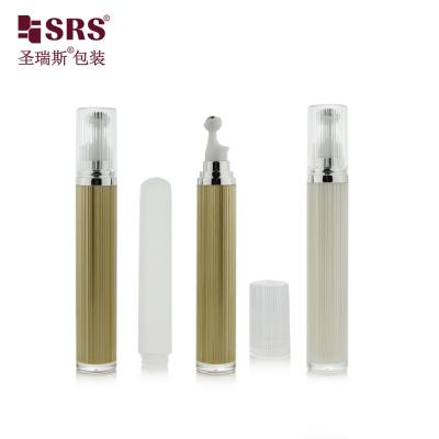 China LR003-15ml/20ml Acrylic Cosmetic Roller Bottle for Eye Essence Packaging for sale