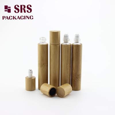 China SRS 15ml Bamboo Roll On Bottle No Leakage For Perfume for sale