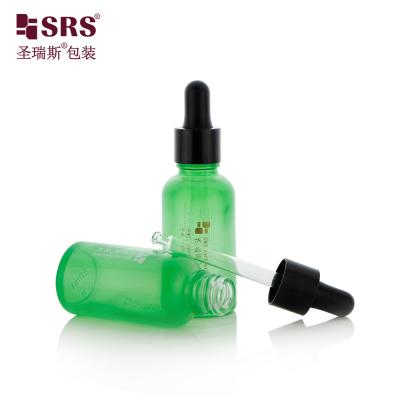 China Industrial Glass Dropper Bottle Tranlucent Coating For Cosmetic Pharmaceutical for sale