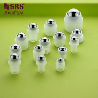 China Precision Stailess Steel Roller Bottle Balls With PE Holder for sale