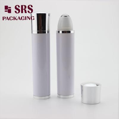 China SRS packaging white color 30ml vibrating roll on bottle for eye cream for sale