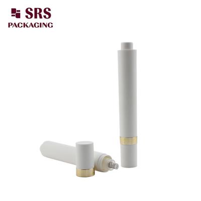 China SRS luxury 15ml plastic white color airless roll on bottle for eye cream for sale