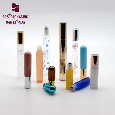 China Empty Thin Wall Glass Perfume Roller Ball Bottle 1ml 3ml 5ml 8ml 10ml 15ml for sale