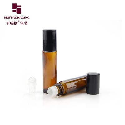 China No Leakage Glass Roller Bottle 10ml For Personal Care Anti Acne Skincare for sale