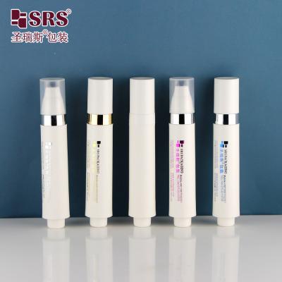 China AY-10ML PP Plastic Roll On Bottle Airless 10ml For Eye Cream Serum Packaging for sale