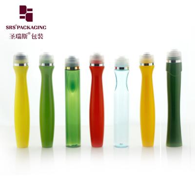 China SRS8448-20ml Eye Massager PETG Roll On Bottle 20ML Cylinder for sale