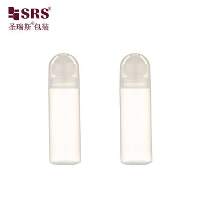 China RPPD-90ML Clear Plastic Pharmaceutical Roll On Bottle With Screw Cap for sale