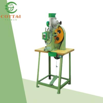 China Eyelet Punching Semi Automatic Eyelet Machine COTTAI Taiwan Curtain Punching Machine for sale