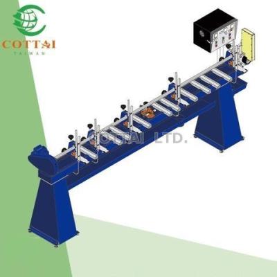 China COTTAI Automatic Venetian Wood and Faux Wood Venetian Punching Machine for sale