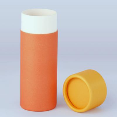 China Recyclable Green Cardboard Lip Gloss Boxes Lip Balm Paper Packaging Container Paper Tube for sale