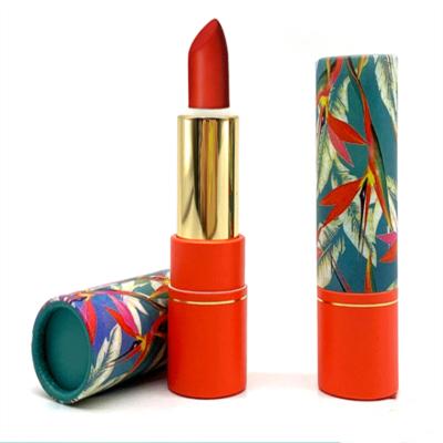 China Grace Eco Friendly Bulk Magnetic Metal Recyclable Green Lipstick Tube Cosmetic Packaging With Logo for sale