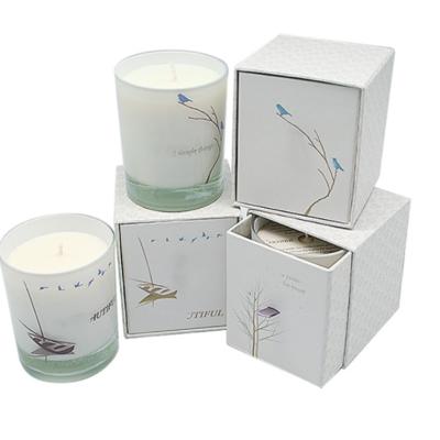 China Greengrace Design Handmade Wholesale Candle Jar Box Packaging Small Paper Boxes for sale