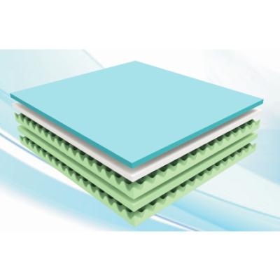 China 30cm Ventilated Gel Infused Memory Foam Foldable Comfort Cooling Mattress for sale