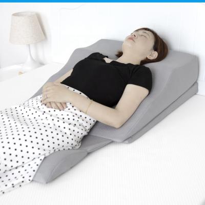 China Anti Dust Mite Decompression Wedge Comfort Stroking Pillow - Headrest Pillow In ONE Pack - Memory Foam Top - Removable Bamboo Cover for sale