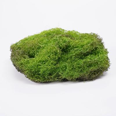 China Traditional Artificial Fake Ball D23*23CM Artificial Moss Natural Green Moss Decorative Moss for sale