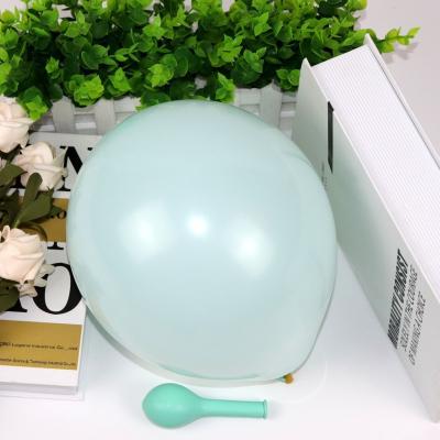 China Green Mint Balloons Girls Party Decoration DIY Pastel Macaroon Balloon Garland Bride Party Balloons Decorative for sale