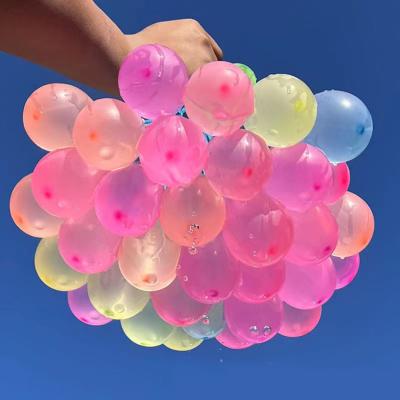 China Hot Selling Colorful Latex Water Balloons Sufficiency Water Balloons Birthday Decoration Supplies Large Easy Entertainment Events for sale