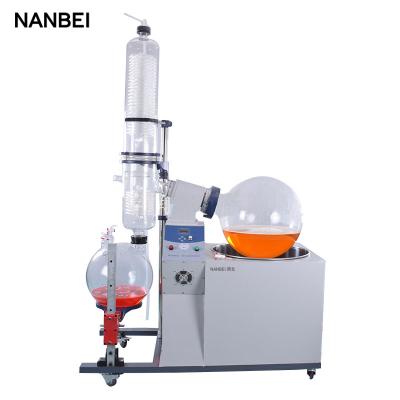 China Lab Vacuum 50L Electric Lifting Rotary Evaporator for Distillation for sale