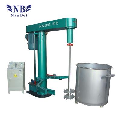 China Liquid With Suspended High Speed ​​Solids Paint Disperser Mixer Explosion Proof Machine for sale