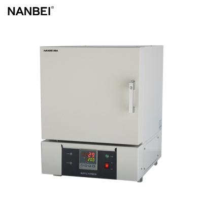 China 1600 1200 1000 Degree Laboratory Electric Resistance Ceramic Fiber Muffle Furnace NB2-12-10G for sale