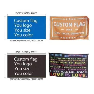 China Custom Flags 3x5 Silk Cloth Fabric Banner Printer Hanging Decorations Flag Banner With Coating for sale