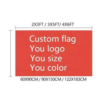 China Durable Factory Cheap Price Custom Size Flag Garden Banner All Country National Flag Banners for sale