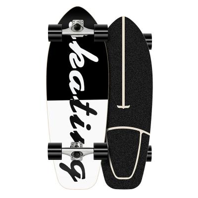 China Wholesale Newest Design 32 Inch S7 Outdoor Activities Truck Canada Maple Surfskate Fish Surf Skate Board for sale