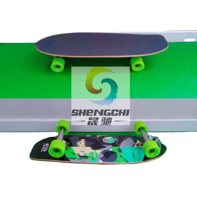 China Chinese factory wholesale plastic skateboard of outdoor activities SHENGCHI for kids with PU wheel for sale