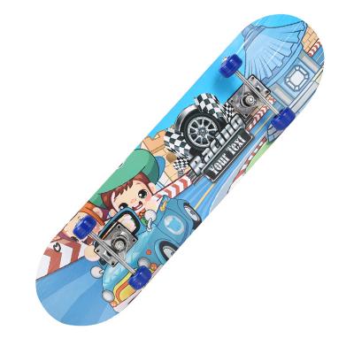 China Canadian Surf Skateboard Outdoor Activities OEM Maple Skateboard Custom Store For Skateboards Rates Full Trucks Double Kick Deck for sale