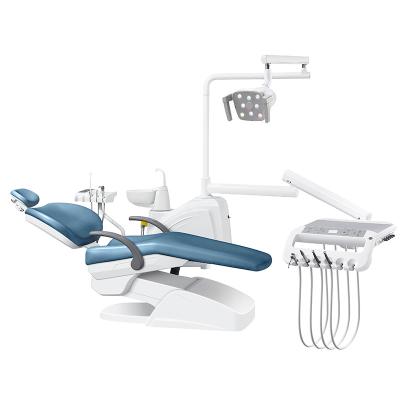 China Dental Price Hot Sale Metal Chair Dental Chair With A Dentist Stool Prices Of Dental Chairs for sale