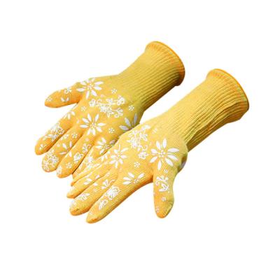 China 2x Heat Resistant BBQ Oven and Glove Thickened Double Aramid 500 Degree Level 5 High Temperature Cutting Resistant Safety Gloves for sale